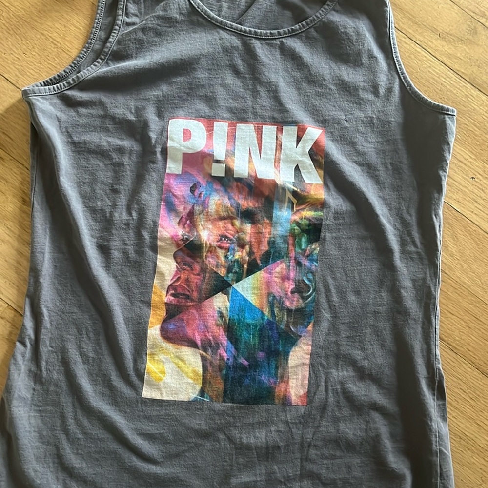Vintage Pink concert tank